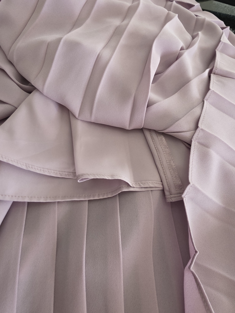 Uniqlo Lavender Pleated Maxi Skirt - Picture 8 of 8